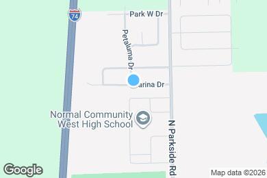 Map image of the property - 1831 Marina Dr