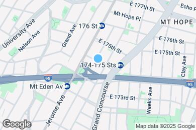 Map image of the property - 54 E Clifford Pl