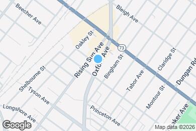 Map image of the property - 7212 Oxford Ave