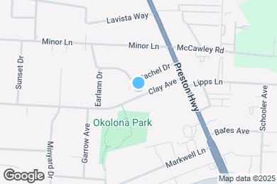 Map image of the property - 1123 Clay Ave