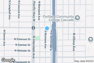 Map image of the property - 5422 N Montana Ave