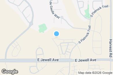 Map image of the property - 24233 E Mexico Ave