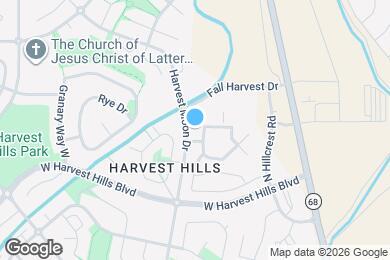 Map image of the property - 2123 Morning Star Dr