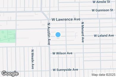 Map image of the property - 5929 W Leland Ave