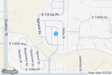 Map image of the property - 13041 Tamarac St