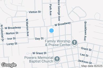 Map image of the property - 202 Crescent Ave