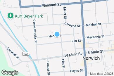 Map image of the property - 41 Henry St