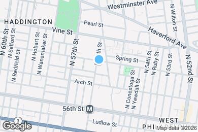 Map image of the property - 155 N 56th St