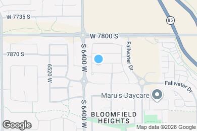 Map image of the property - 6353 W 7900 S