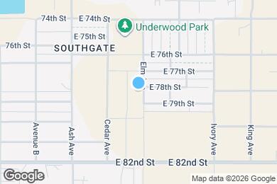 Map image of the property - 7806 Elm Ave