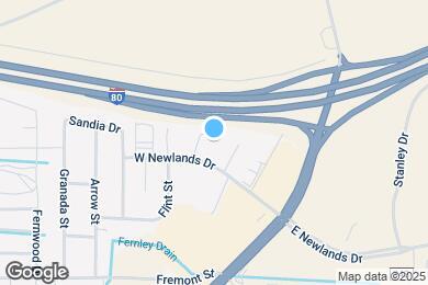 Map image of the property - 1258 W Newlands Dr