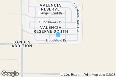Map image of the property - 4133 E Lushfield Dr