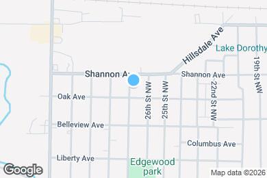 Map image of the property - 247 27th St NW