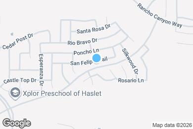 Map image of the property - 769 San Felipe Trail