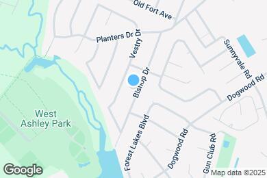 Map image of the property - 2080 Bishop Dr