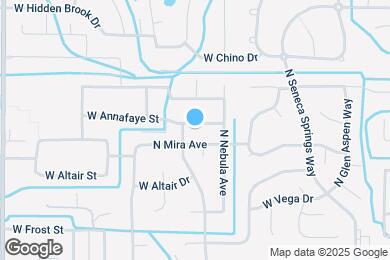 Map image of the property - 10549 W Menkalinin Dr