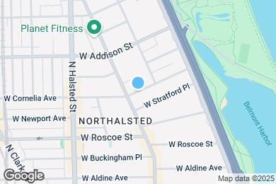 Map image of the property - 626 W Cornelia Ave