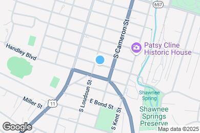 Map image of the property - 11 E Pall Mall St