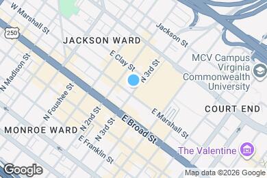 Map image of the property - 416 N 3rd St