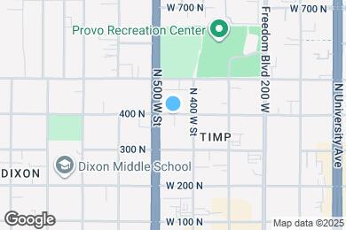 Map image of the property - 455 N 400 W