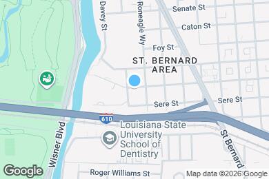 Map image of the property - 1222 St Denis St