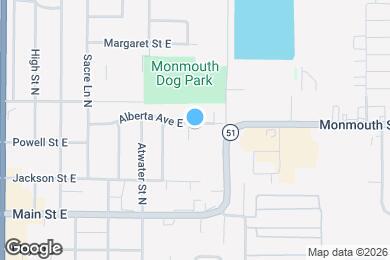 Map image of the property - 353 Brightwood Ct