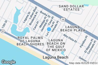 Map image of the property - 216 La Paloma Pl