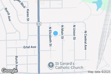 Map image of the property - 149 W Lane Ave