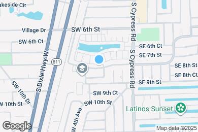 Map image of the property - 206 SW 7th Ct