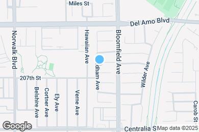 Map image of the property - 20604 Wardham Ave