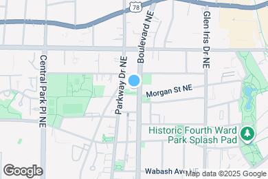 Map image of the property - 542 Boulevard NE