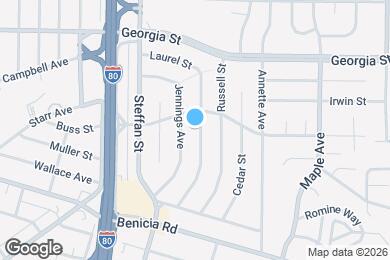 Map image of the property - 573 Laurel St