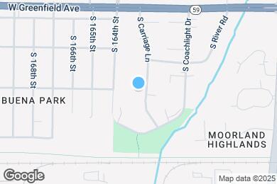Map image of the property - 1657 S Carriage Ln