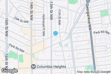 Map image of the property - 1116 Monroe St NW