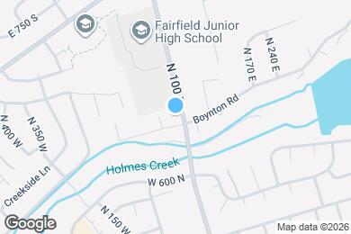 Map image of the property - 757 N 100 E