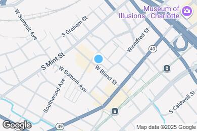 Map image of the property - 250 W Bland St