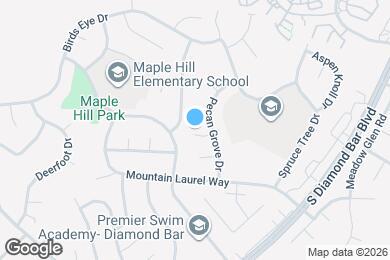 Map image of the property - 1407 Pecan Grove Dr