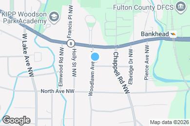 Map image of the property - 559 Woodlawn Ave NW