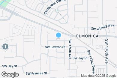Map image of the property - 1020 SW 177th Terrace