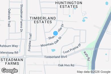 Map image of the property - 12632 Shady Cedar Dr