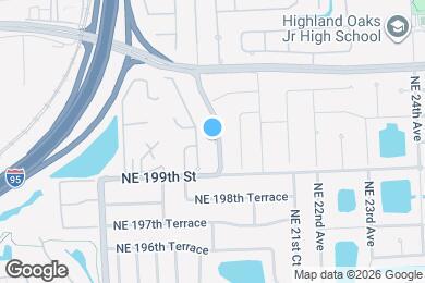 Map image of the property - 20010 Highland Lakes Blvd