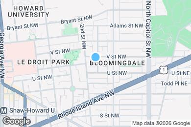 Map image of the property - 2022 Flagler Pl NW