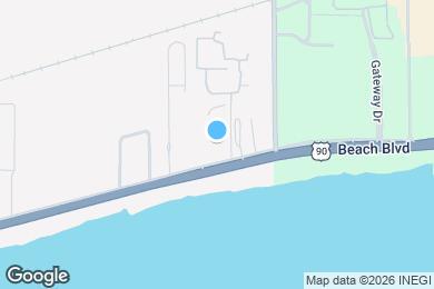 Map image of the property - 2230 Beach Blvd