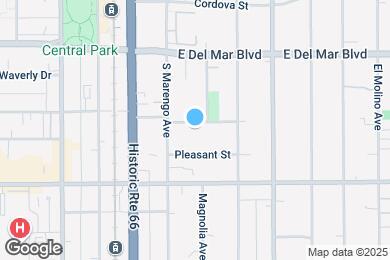Map image of the property - 276 E Bellevue Dr