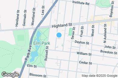 Map image of the property - 22 Somerset St