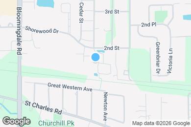 Map image of the property - 1022 Evergreen Cir