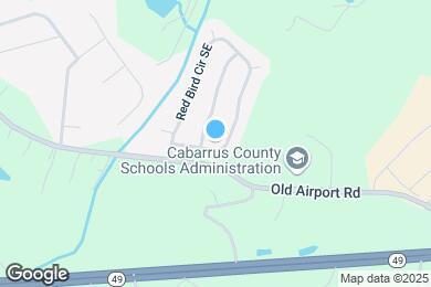 Map image of the property - 1782 Red Bird Cir SE