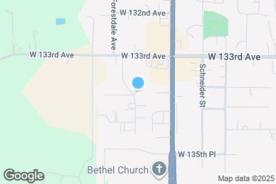 Map image of the property - 11395 W 133rd Ln