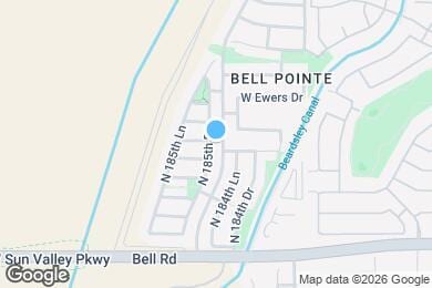 Map image of the property - 17325 N 185th Dr