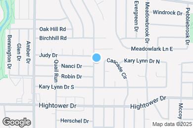 Map image of the property - 7300 Echo Hill Dr